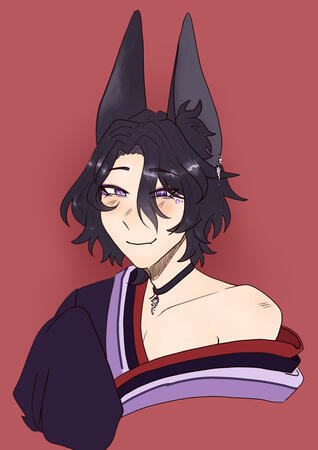 bust / unshaded / no bg